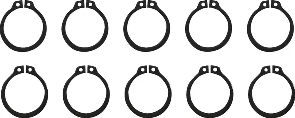 MOOSE RACING Countershaft Washer-snap Ring Kit -0