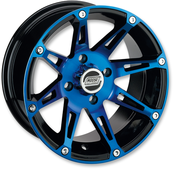 387x Wheel Black, Blue 14 x 7, 3, nordicamoto.ro