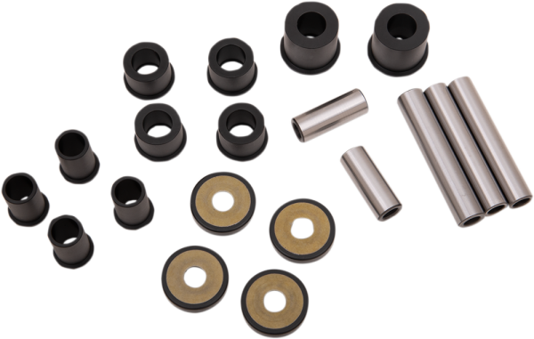 MOOSE RACING Rear Independent Suspension Linkage Rebuild Kit Black, Silver -0