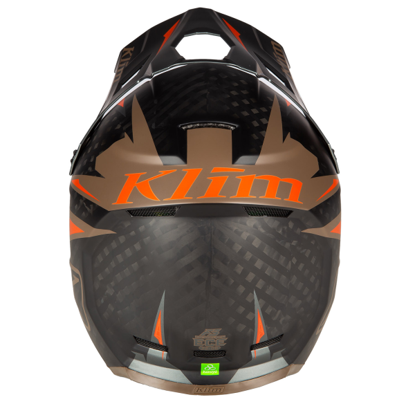 Casca Klim F3 Carbon Pro Off-Road ECE STRIKER CARBON GLOSS BLACK-9