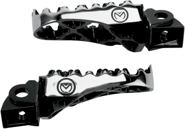 MOOSE RACING Hybrid Footpegs Black 