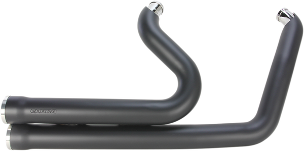 Speedster Short Rpt Exhaust System Black, 1, nordicamoto.ro