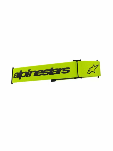 Alpinestars Supertech Goggle Strap Black, Yellow -0