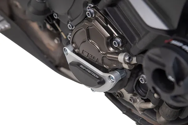 Engine Case Protector Black, Silver-2