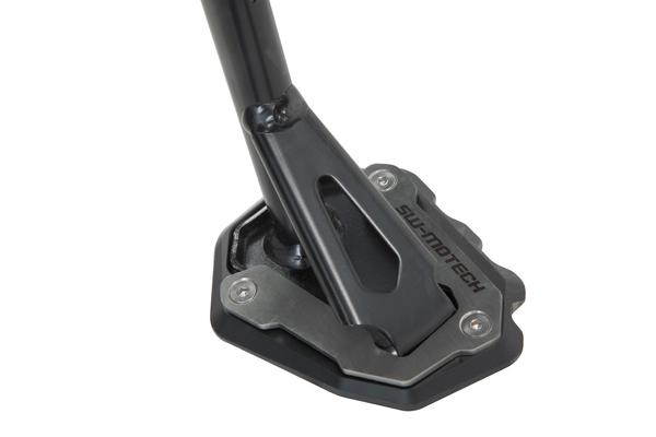 Sidestand Foot Extension Black, Silver-2