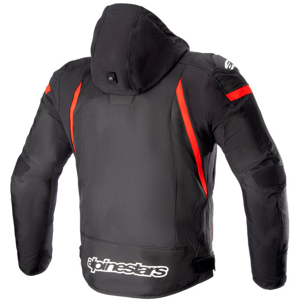 Geaca Moto Alpinestars Zaca Waterproof Black/Red/White-5