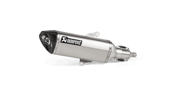 Slip-on Line Muffler Scooter Black, Carbon Fiber-6