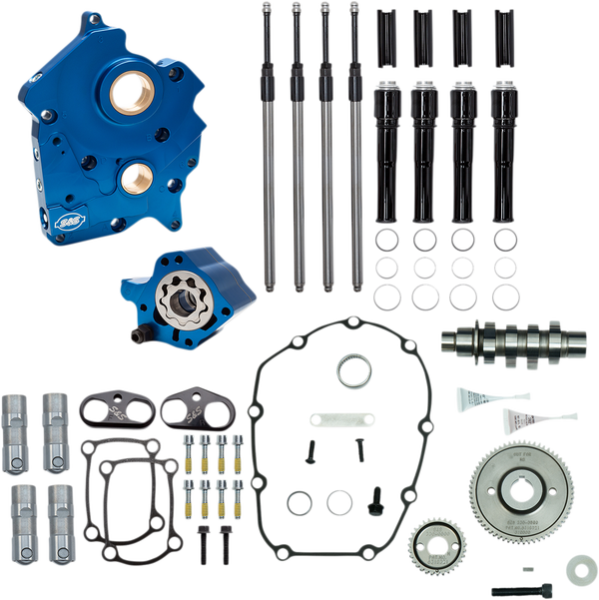 Cam Chest Kit For M-eight Engine Black, Gloss, 1, nordicamoto.ro