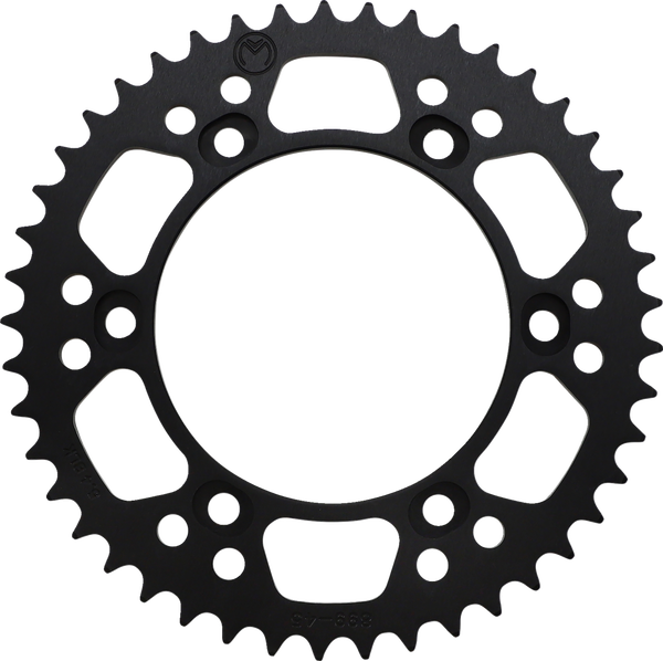 MOOSE RACING Pinion spate din aluminiu, negru, 3, nordicamoto.ro
