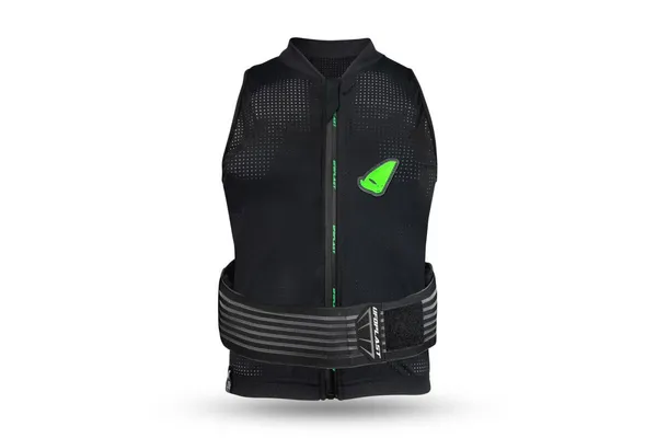 Kids Anchorage Sv5 Back Protector Vest Black, Green -4