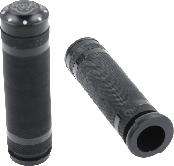 Hand Grips Black, Powder-coated, 3, nordicamoto.ro