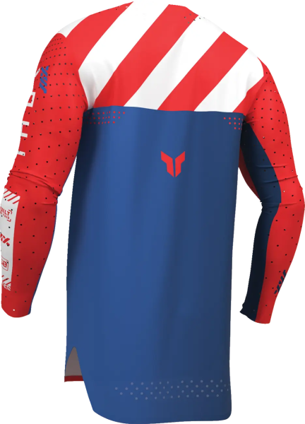Sportmode Synth Jersey Red, Blue -7