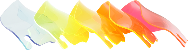 Kolor Flare Windshield Orange, 2, nordicamoto.ro