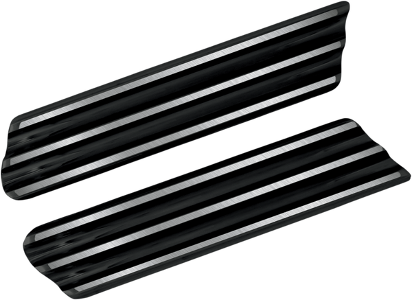 Saddlebag Latch Delete Plates Black, 1, nordicamoto.ro