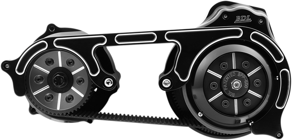2(r) Open Belt Drive Kit With 2-piece Motor Plate Black 51, 1, nordicamoto.ro