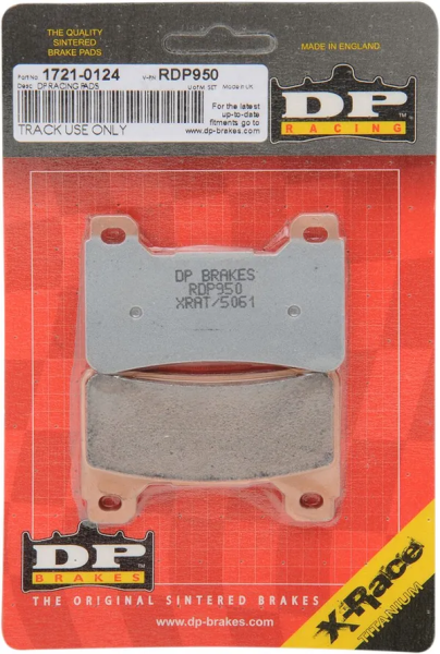 Rdp X-race Titanium Sintered Brake Pads-0