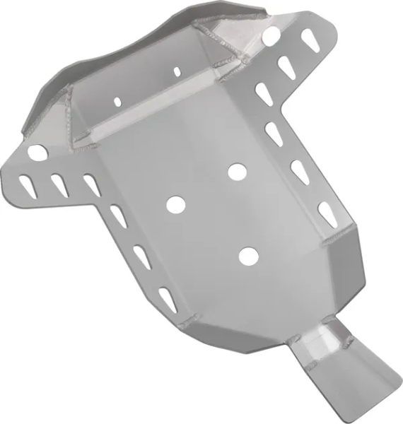 Aluminum Skid Plate Silver -1