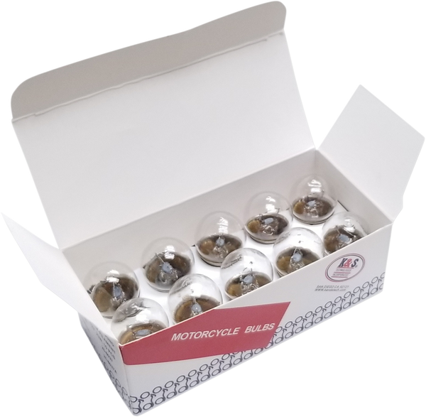 10 Pack Replacement Bulbs For Marker Lights Clear-0