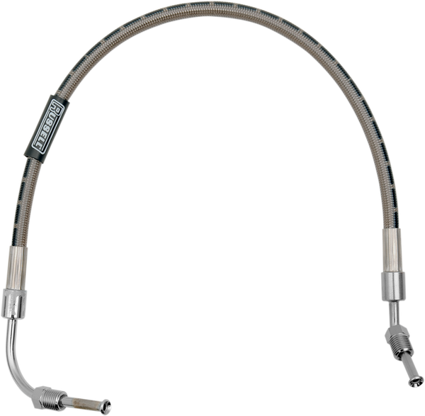 Stock-length Rear Brake Line Silver Standard, 1, nordicamoto.ro