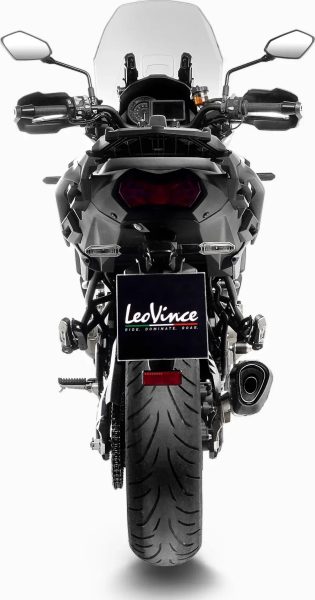 Tobă de eșapament LeoVince LV-14 R Slip-On pentru Kawasaki Versys 1000, 3, nordicamoto.ro