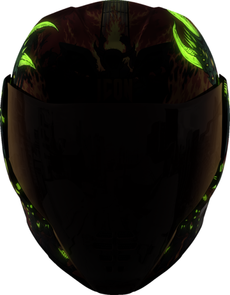 Casca Icon Airflite Blegh Mips Red/Green-4