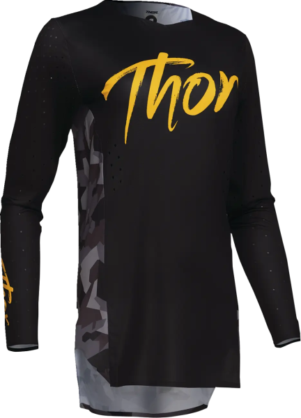 Tricou Enduro Dama Thor Sportmode Shadow Gray/Black-2