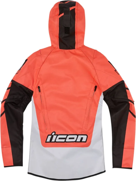 Geaca Textil Dama Icon Airform Retro Orange/White/Black L, 10, nordicamoto.ro