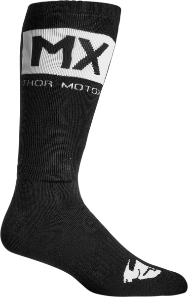 Mx Solid Socks Black 