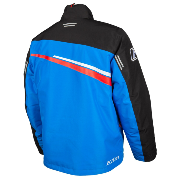 Geaca Snowmobil Klim Kaos Insulated Black - Electric Blue Lemonade-16
