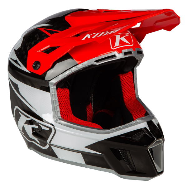 Casca Klim F3 Carbon Pro Off-Road ECE STRIKER CARBON GLOSS BLACK-1