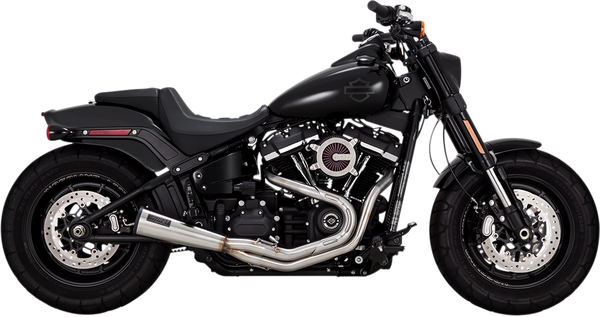 2:1 Upsweep Exhaust System Silver, 4, nordicamoto.ro