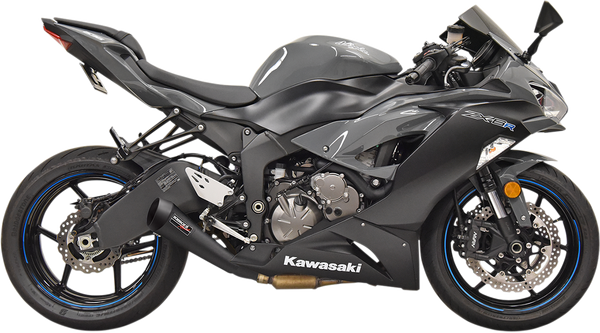 Megaphone Slip-on Muffler Black, 1, nordicamoto.ro