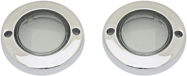 Probeam® Flat Bezel Turn Signal Adapters Gloss Black, 1, nordicamoto.ro