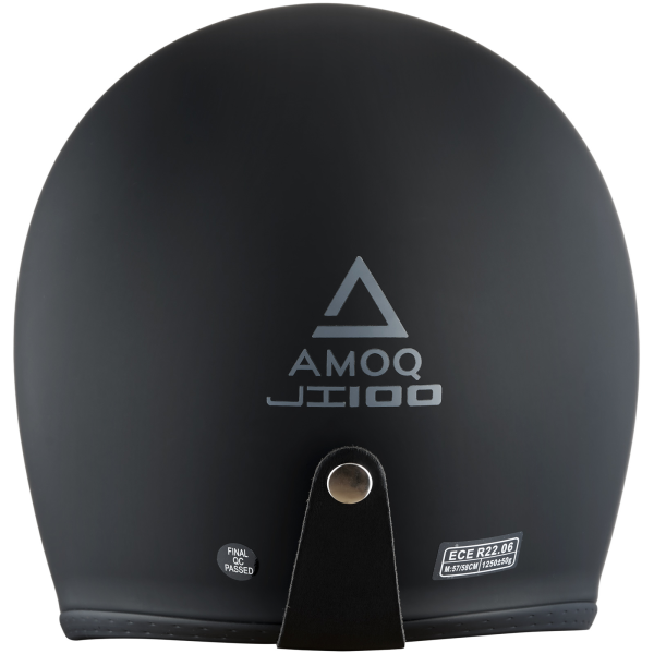 Casca AMOQ JI100, negru mat, XS, 4, nordicamoto.ro
