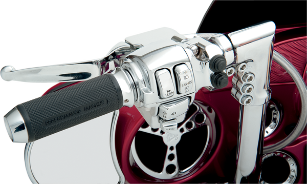 Handlebar Switch Housing Kit Silver, 2, nordicamoto.ro