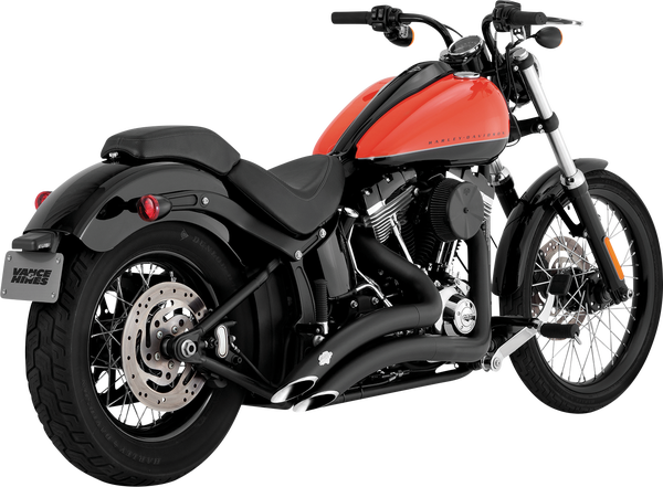 Big Radius Exhaust System Black, 3, nordicamoto.ro
