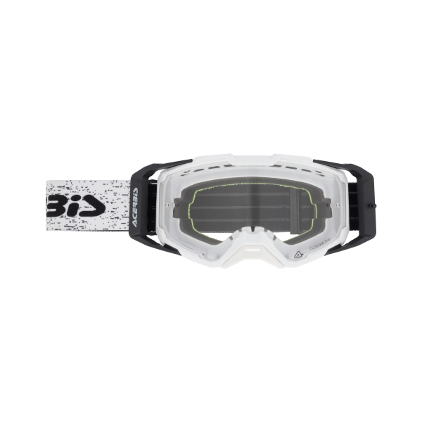 Ochelari Acerbis Vitrion Lentila Clara Galben Fluo, 5, nordicamoto.ro