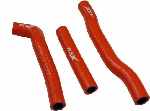 Set de furtunuri pentru radiator, portocaliu, 1, nordicamoto.ro