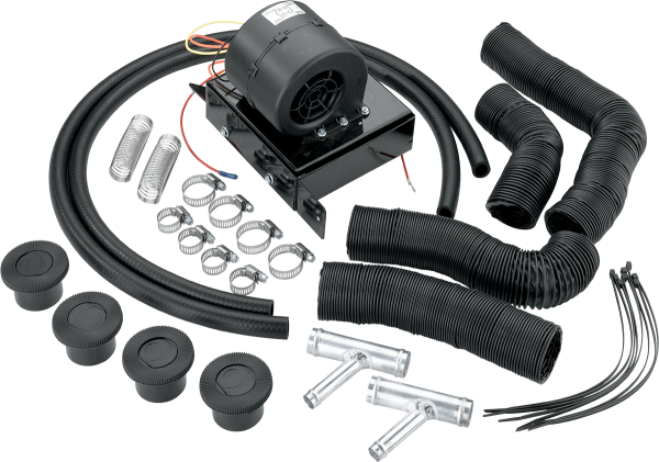 Utv Cab Heater Kit Black 