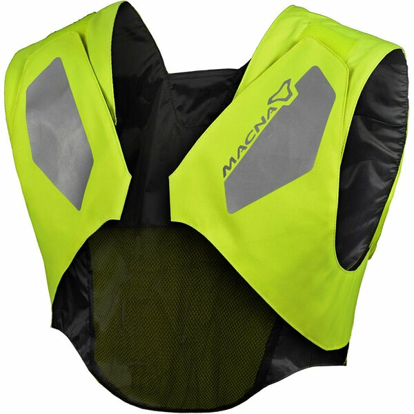 Vesta reflectorizanta VISION TECH pt gecile Macna Galben fluo XS/S, 4, nordicamoto.ro