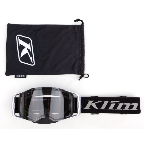 Ochelari Klim Edge Off-Road FOCUS METALLIC SILVER CLEAR LENS-7