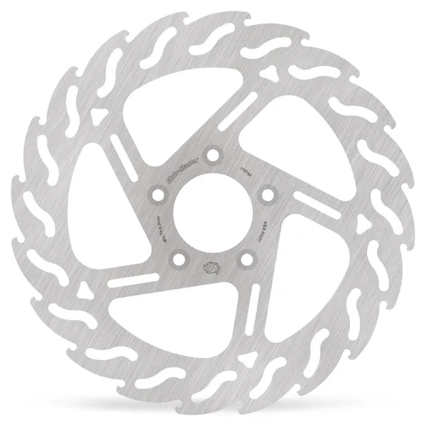 Flame Series Fixed Rotor Silver, Stainless Steel-0