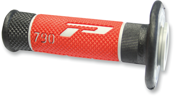 790 Triple Density Grips Black, Red, 1, nordicamoto.ro