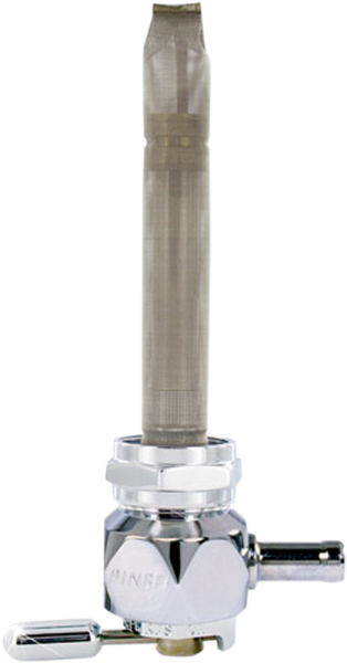 Power-flo Fuel Valve Chrome, 1, nordicamoto.ro