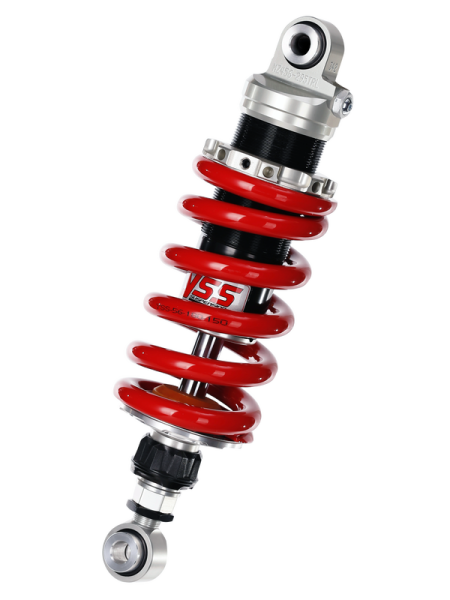 Emulsion Mono Gas Shock Adjustable Length Silver, Red, Black, 1, nordicamoto.ro