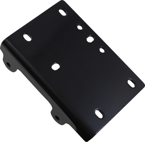 Winch Mount Plate Black, 1, nordicamoto.ro