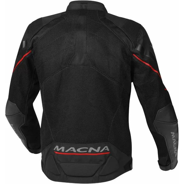 Geaca de vara sport MACNA FOXTER L Negru/Rosu, 11, nordicamoto.ro
