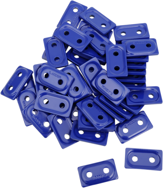 Double Digger® Aluminum Support Plates Blue, 2, nordicamoto.ro