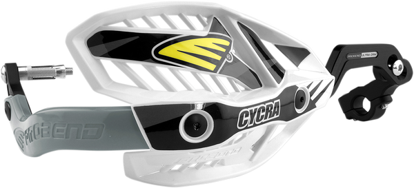 7-8 Ultra Probend Crm Wrap Around Handguards White, Black-0