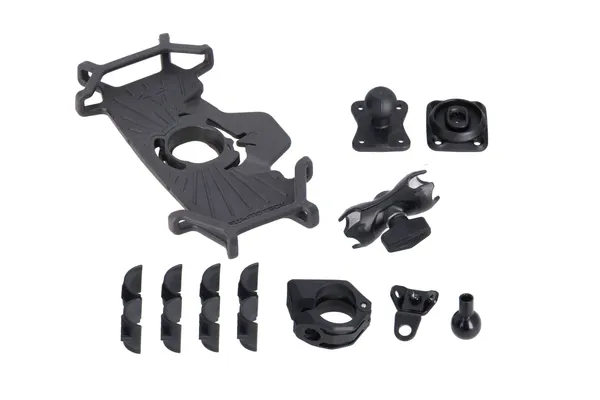Universal Gps Mount Kit With T-lock Smartphone Big Black-4